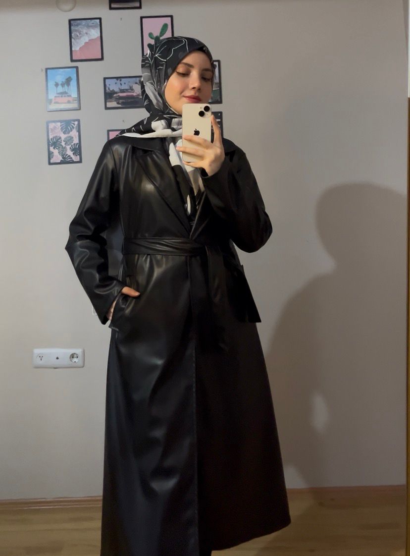 Uzun Deri Trençkot