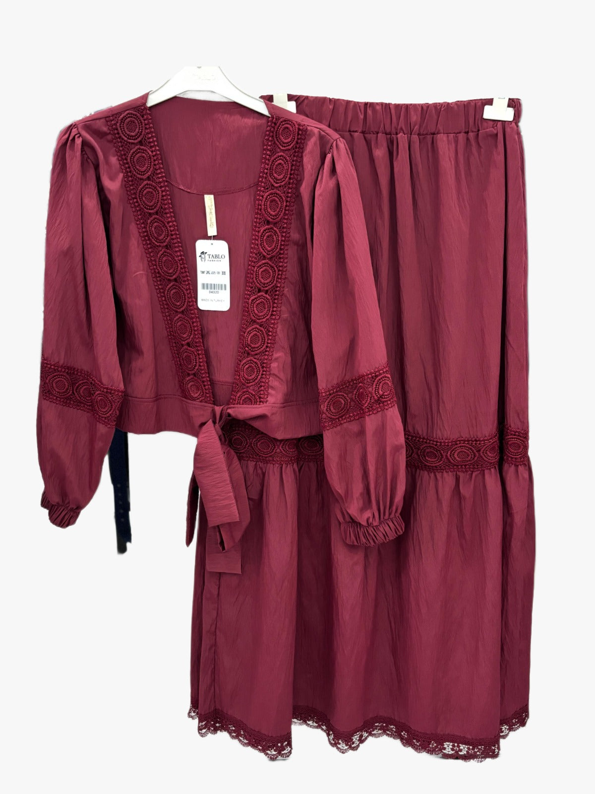 Lace Etekli Takım